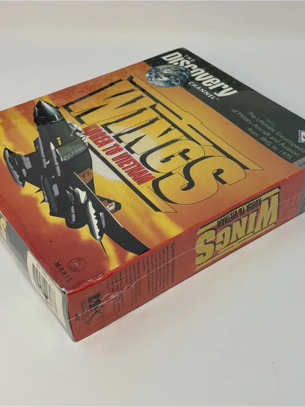 Wings Korea To Vietnam The Discovery Channel Multimedia PC Big Box Game SEALED**